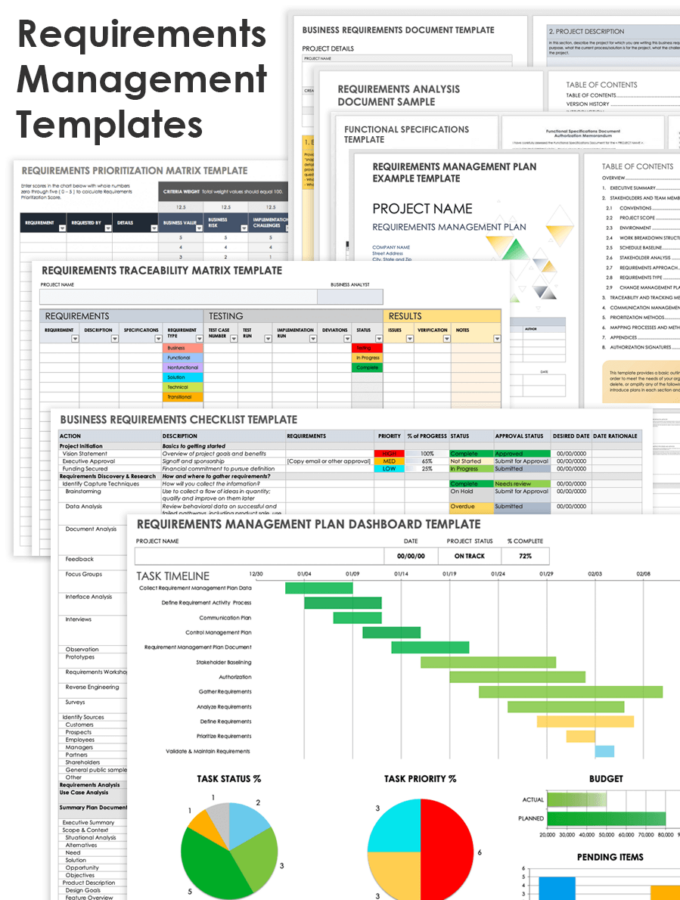 Requirements Traceability Matrix Template Project Management Requirements Traceability Matrix Template Project Management