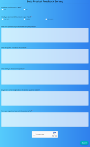 beta-product-feedback-survey-template