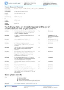 end-of-project-survey-template