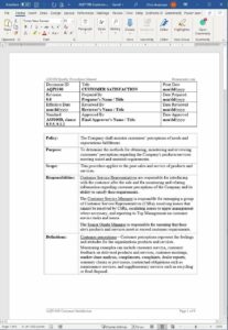 example-of-as9100-supplier-survey-template