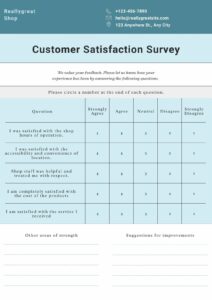 hotel-customer-service-survey-template