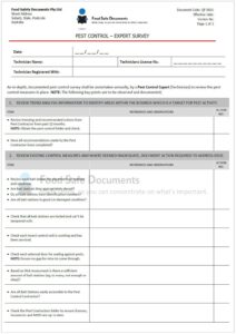 pest-control-survey-template