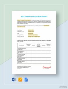 restaurant-customer-service-survey-template
