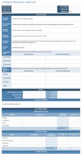 baseline-change-request-template
