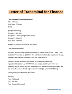 cash-transmittal-request-template