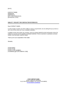 contractor-reference-request-template