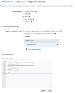 integration-request-mapping-template