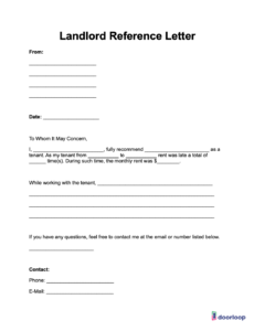 landlord-reference-request-template