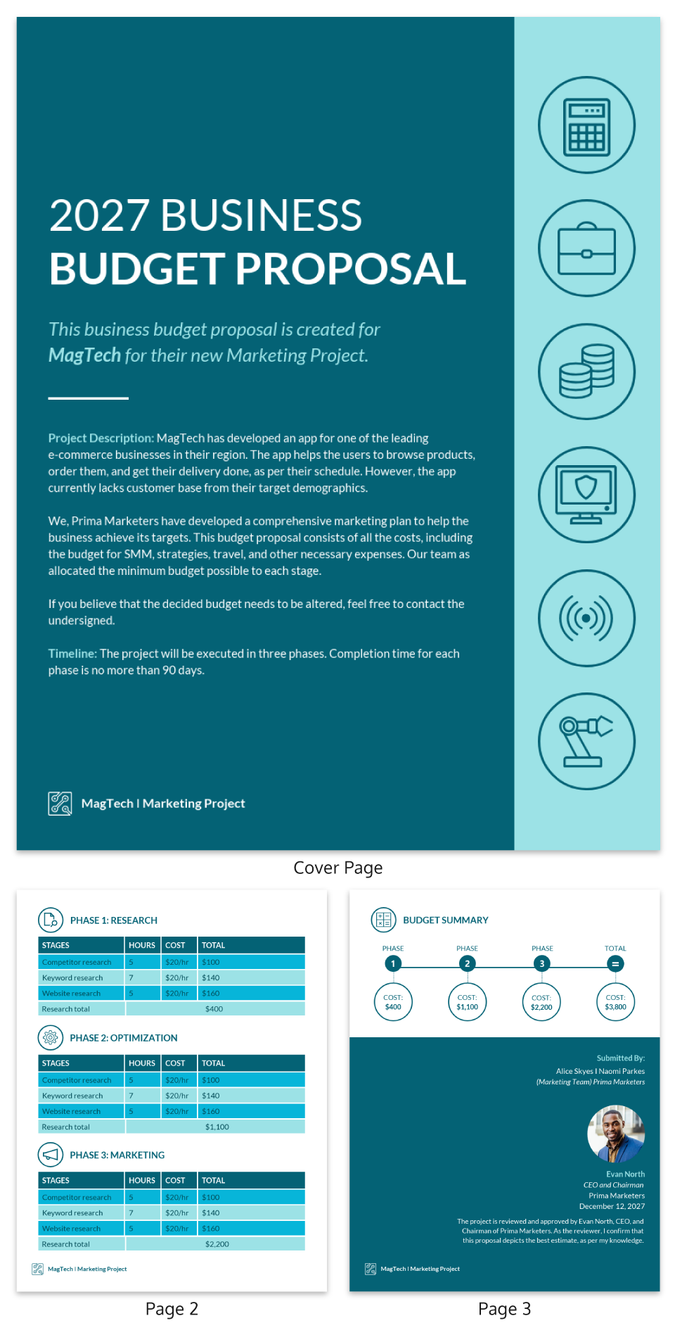 Marketing Budget Request Template