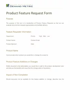 product-feature-request-template