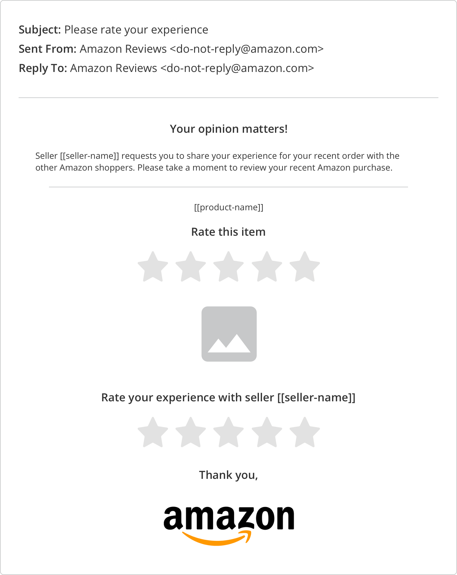 Product Review Request Template