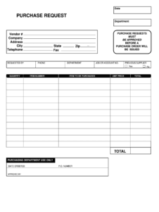 purchase-order-request-template