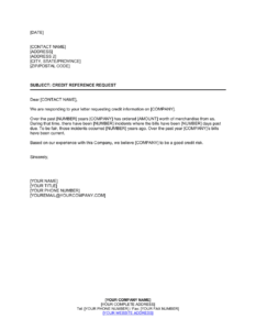 reference-request-response-template