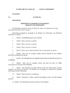 request-for-admissions-florida-template
