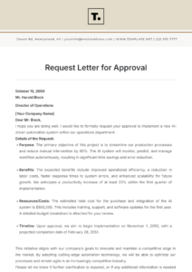 request-for-board-approval-template
