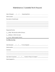 request-for-maintenance-template