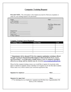 request-for-training-template