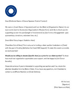 silent-auction-donation-request-template
