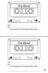 song-request-for-wedding-template