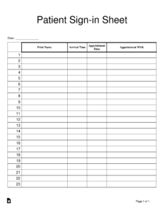 Doctor Office Sign In Sheet Template doctor-office-sign-in-sheet-template