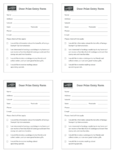 door-prize-sign-up-template