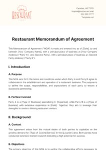 food-vendor-memorandum-of-understanding-template