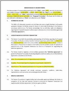 hospital-memorandum-of-understanding-template