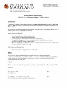 information-technology-memorandum-of-understanding-template