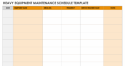 Heavy Equipment Maintenance Log Template heavy-equipment-maintenance-log-template