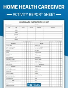 home-health-care-daily-log-template