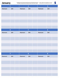 Pharmacy Daily Signature Log Template pharmacy-daily-signature-log-template