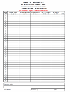 Temperature and Humidity Log Template temperature-and-humidity-log-template