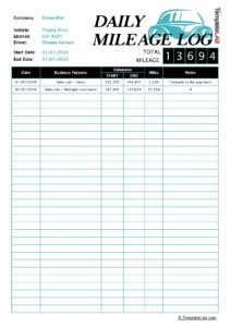 truck-driver-mileage-log-template
