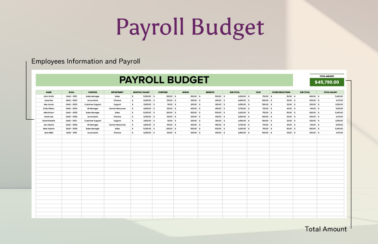 Clocking In and Out Policy Template