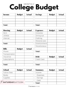 Budget Template for University Students budget-template-for-university-students