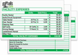 charity-golf-tournament-budget-template