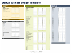 Start Up Business Budget Template start-up-business-budget-template