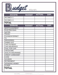 Single Mom Monthly Budget Template single-mom-monthly-budget-template