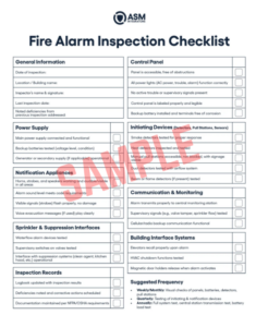 Fire Alarm Testing Log Template Fire Alarm Testing Log Template